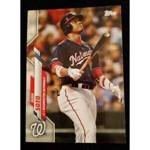 2020 Topps - Nationals Uniform #224 Juan Soto